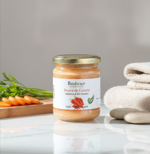 beurre de carotte – Éclat et nutrition de la peau