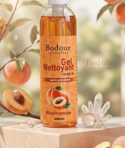 gel nettoyant Éclat pêche et niacinamide