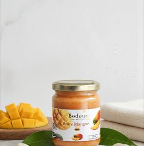 beurre de mangue naturel – soin nourrissant pour peau et cheveux